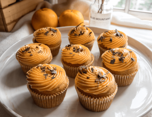 Orange Cupcakes with Orange Buttercream Frosting