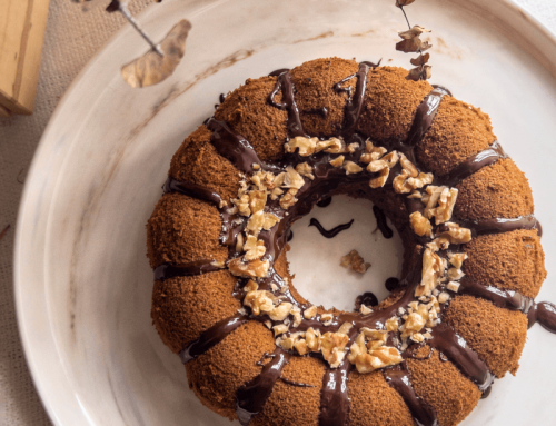 Fluffy Chocolate Coffee Chiffon Cake Recipe