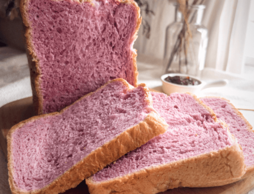 Purple Sweet Potato Loaf Bread Machine Recipe