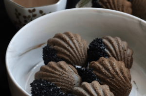 Black Sesame Madeleines Recipe