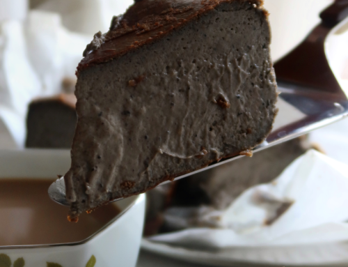 Black Sesame Basque Burnt Cheesecake Recipe