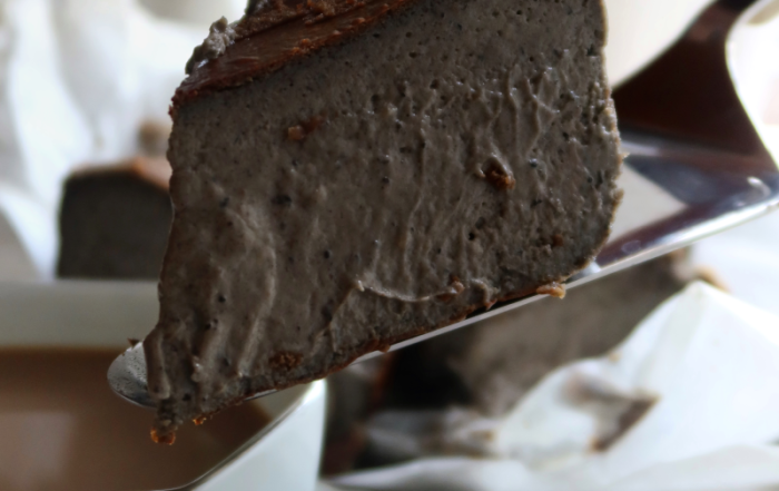 Black Sesame Basque Burnt Cheesecake Recipe
