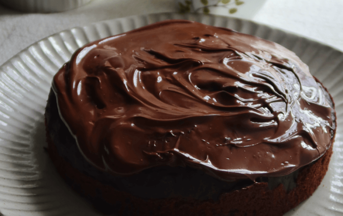 Soft Prune Chocolate Cake Recipe