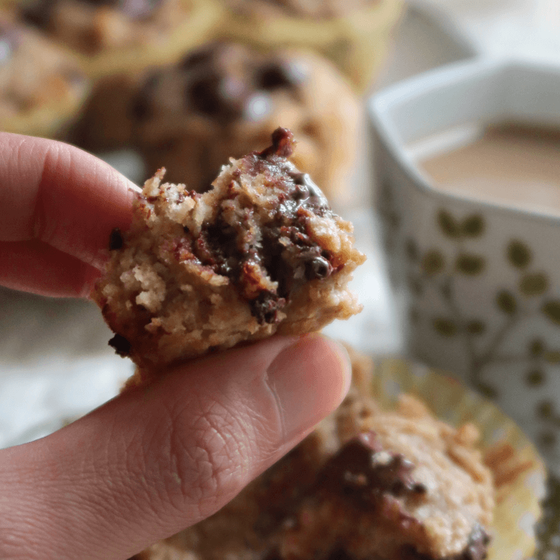 Healthier Banana Oat Chocolate Muffins Recipe 1