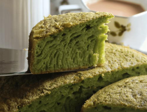 Pandan Honeycomb Cake Recipe