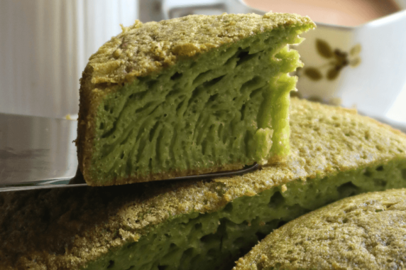 Pandan Honeycomb Cake Recipe