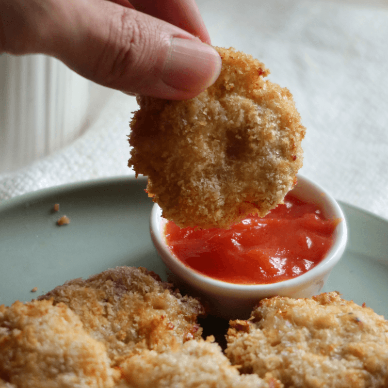 Air Fryer Homemade Chicken Nuggets Recipe