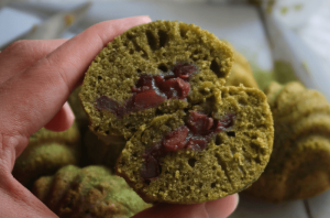 Matcha Red Bean Madeleines Recipe