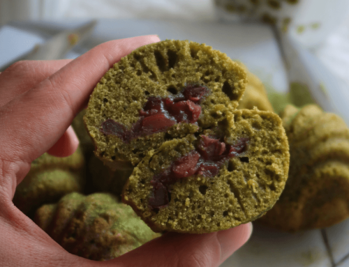 Matcha Red Bean Madeleines Recipe