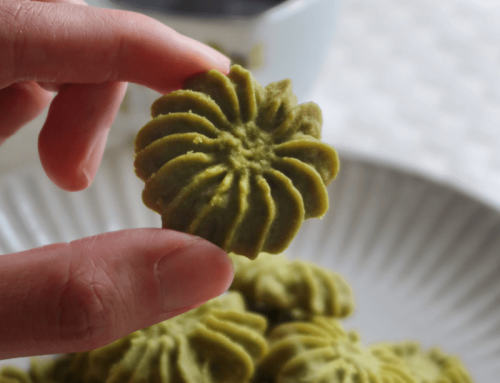 Crisp Matcha Butter Cookies Recipe