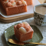 Mini Rose Lychee Cake Recipe