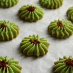 Pandan Gula Melaka Butter Cookies Recipe