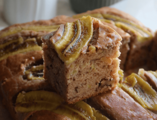 Low Sugar Banana Cake Recipe