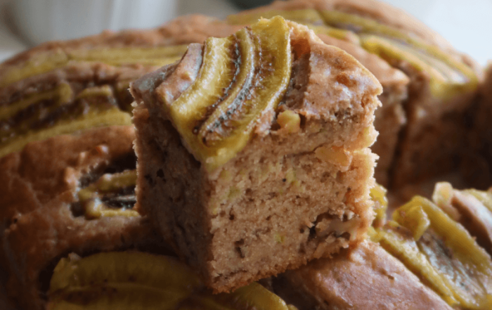 Low Sugar Banana Cake Recipe
