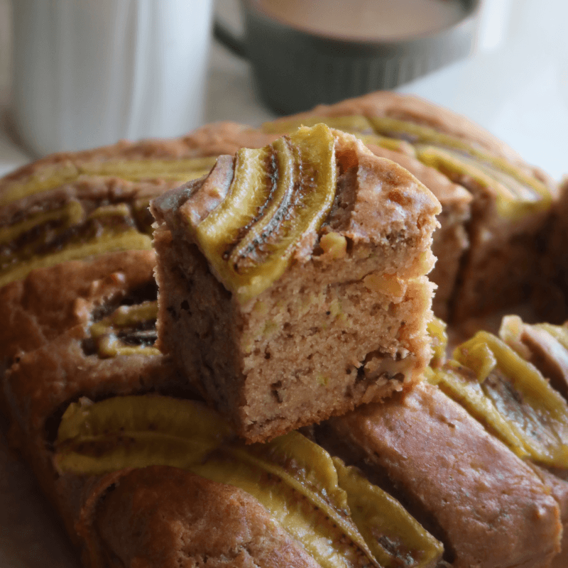 Low Sugar Banana Cake Recipe 1