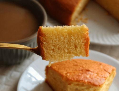 Low Sugar Butter Cake Recipe