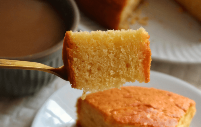 Low Sugar Butter Cake Recipe