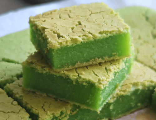 Pandan Mochi Cake Recipe