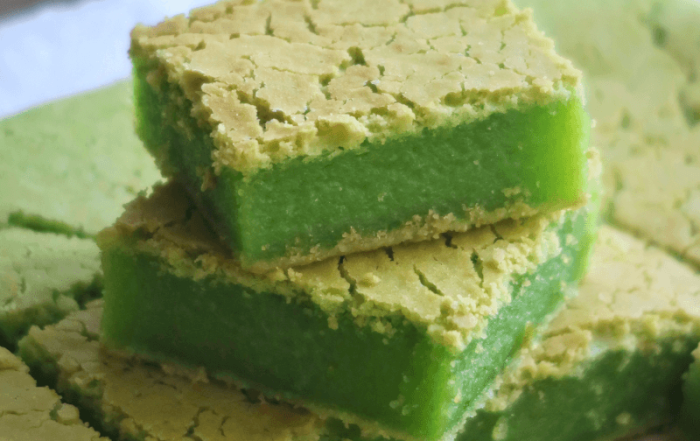 Pandan Mochi Cake Recipe