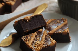 Protein Peanut Mochi Brownies Recipe