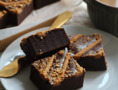 Protein Peanut Mochi Brownies Recipe