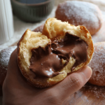 Air Fryer Nutella Buns Recipe (Soft Vanilla Bread)