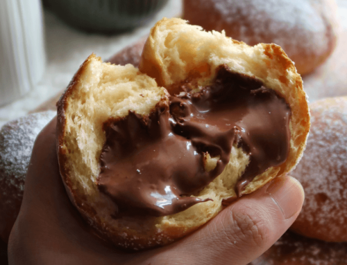Air Fryer Nutella Buns Recipe (Soft Vanilla Bread)