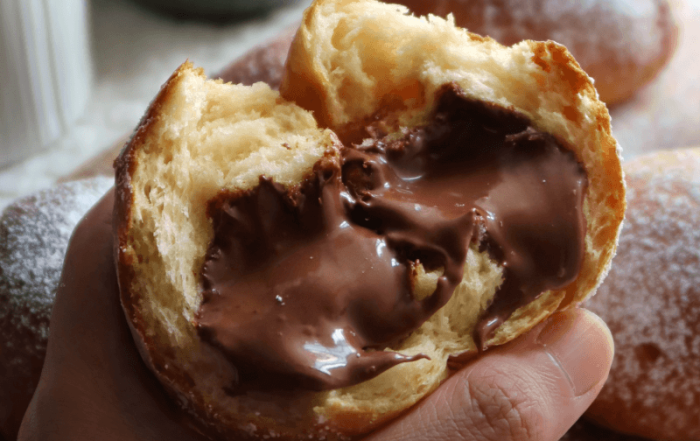 Air Fryer Nutella Buns Recipe (Soft Vanilla Bread)