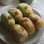 Air Fryer Pandan Kaya Doughnuts Recipe